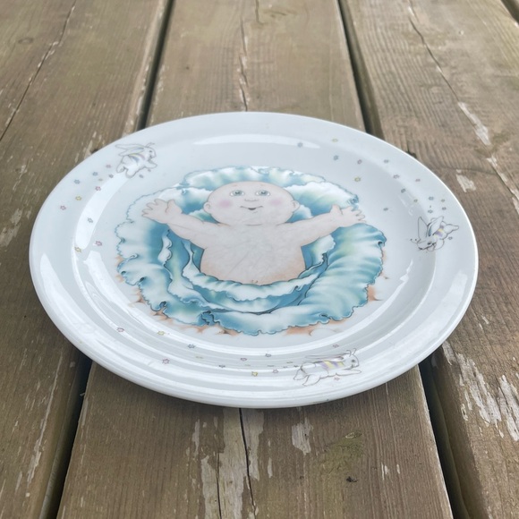 Royal Worcester Cabbage Patch Kids Fine Porcelain 8 Inch Plate Made in England - Picture 6 of 11